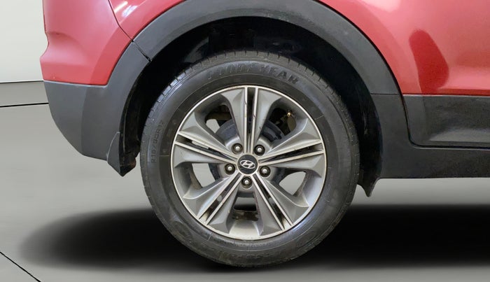 2017 Hyundai Creta SX PLUS AT 1.6 PETROL, Petrol, Automatic, 85,014 km, Right Rear Wheel