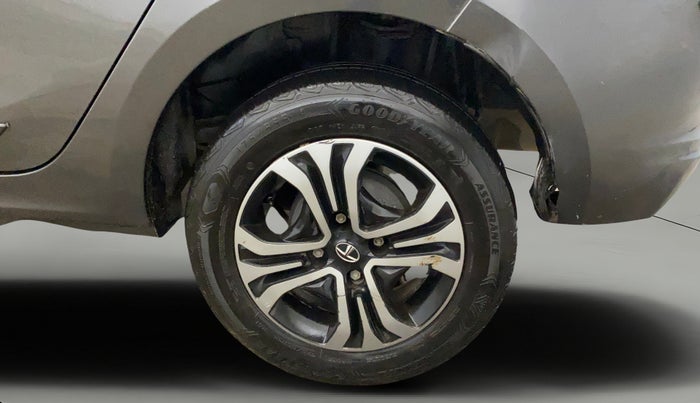 2022 Tata TIGOR XZ PLUS CNG, CNG, Manual, 44,529 km, Left Rear Wheel