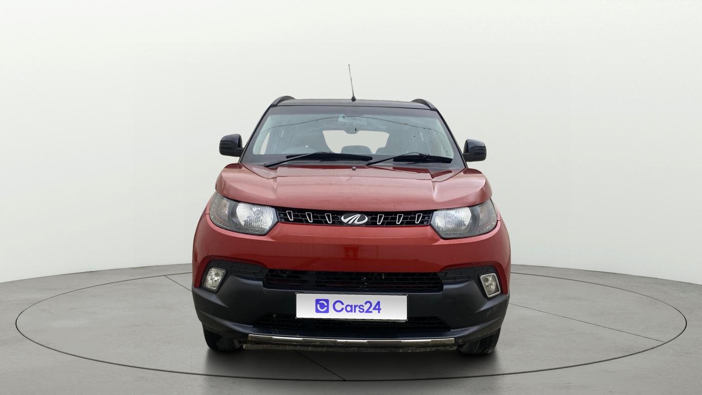 2017 Mahindra Kuv100 K8 6 STR DUAL TONE, Petrol, Manual, 29,019 km, Front