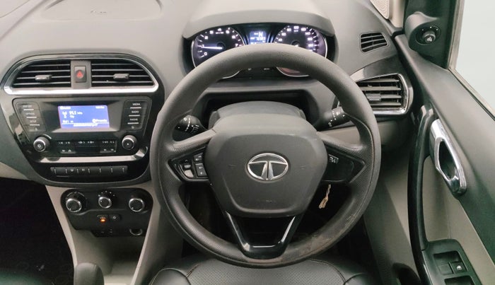 2018 Tata Tiago XZA PETROL, Petrol, Automatic, 76,983 km, Steering Wheel Close Up