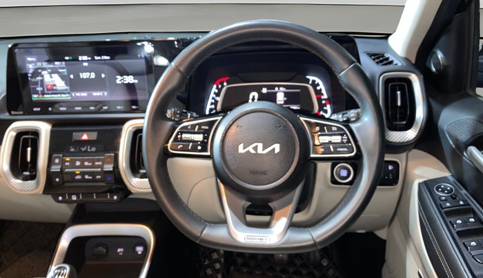 2021 KIA SONET HTX PLUS 1.0 IMT, Petrol, Manual, 62,859 km, Steering Wheel Close Up