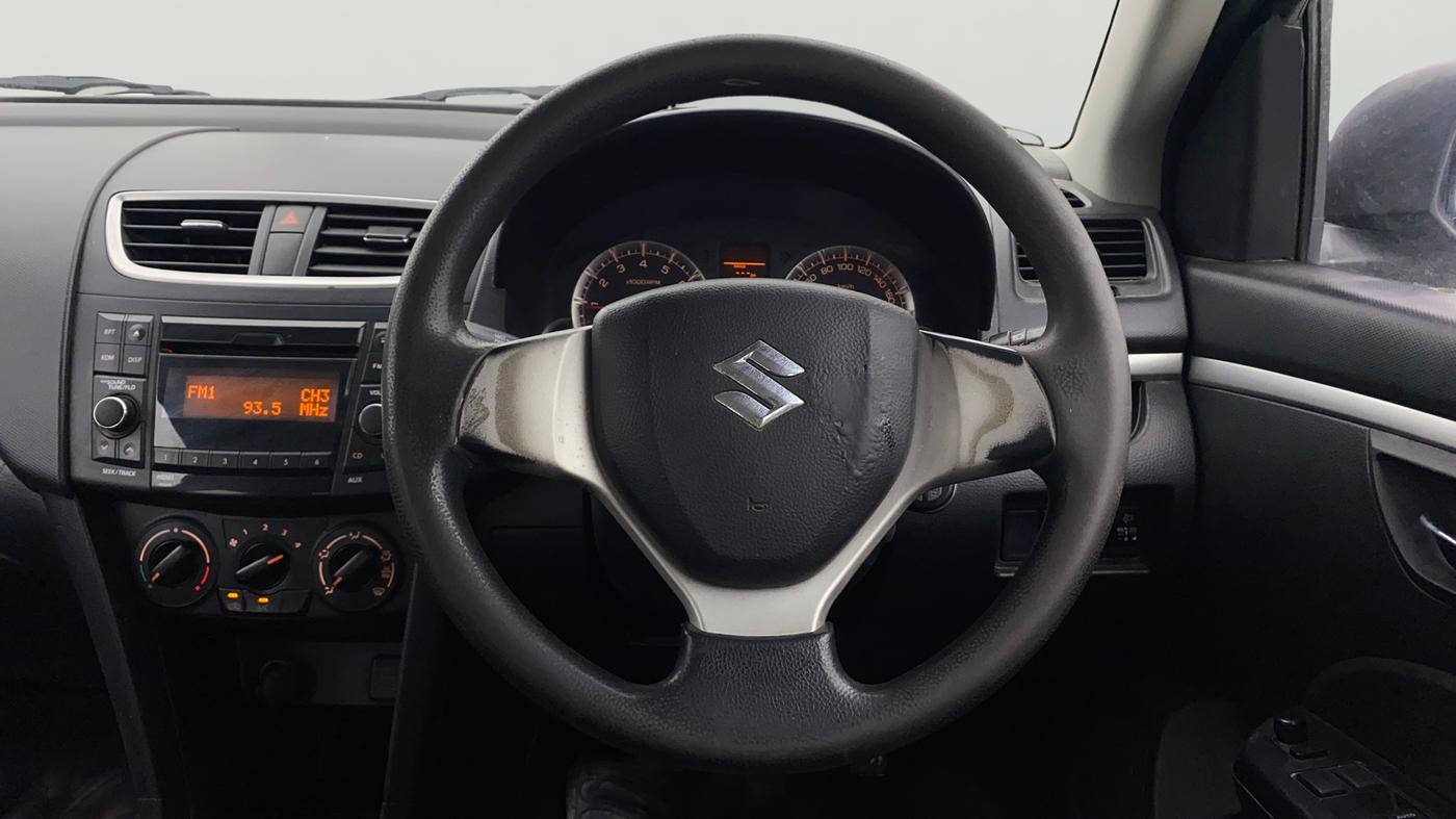 2016 Maruti Swift VXI, Petrol, Manual, 57,380 km, Steering Wheel Close Up