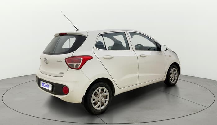 2017 Hyundai Grand i10 SPORTZ U2 1.2 CRDI, Diesel, Manual, 42,102 km, Right Back Diagonal