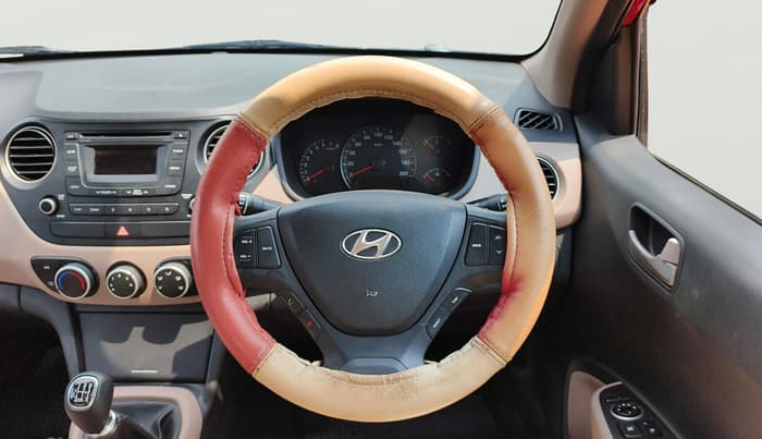 2014 Hyundai Xcent S (O) 1.2, Petrol, Manual, 52,138 km, Steering Wheel Close Up