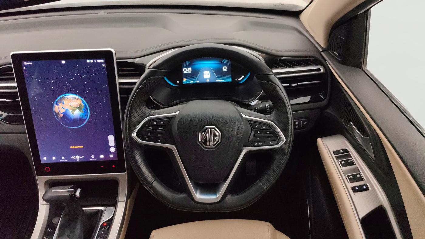 2023 MG HECTOR SHARP PRO 1.5 PETROL TURBO CVT PETROL, Petrol, Automatic, 22,983 km, Steering Wheel Close Up