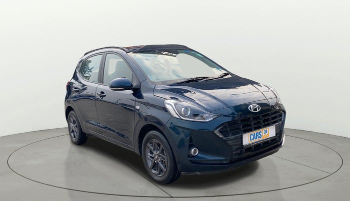 2022 Hyundai GRAND I10 NIOS SPORTZ AMT 1.2 KAPPA VTVT, Petrol, Automatic, 32,948 km, Right Front Diagonal