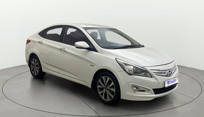 2016 Hyundai Verna 1.6 VTVT SX, Petrol, Manual, 1,06,282 km, Right Front Diagonal