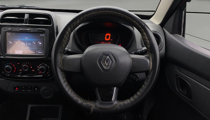 2016 Renault Kwid RXT 0.8, Petrol, Manual, 50,626 km, Steering Wheel Close Up