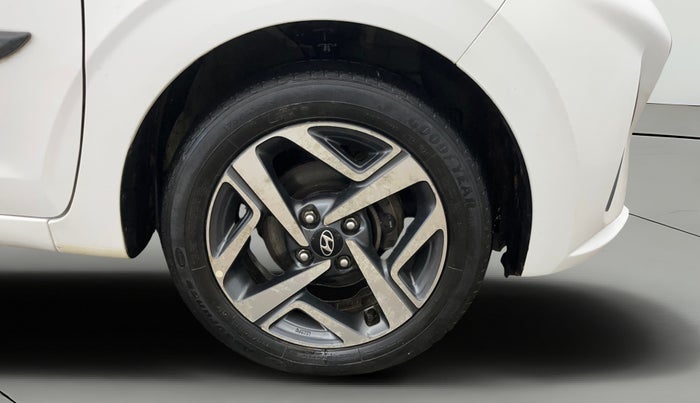 2021 Hyundai AURA SX PLUS 1.2 AMT, Petrol, Automatic, 20,257 km, Right Front Wheel