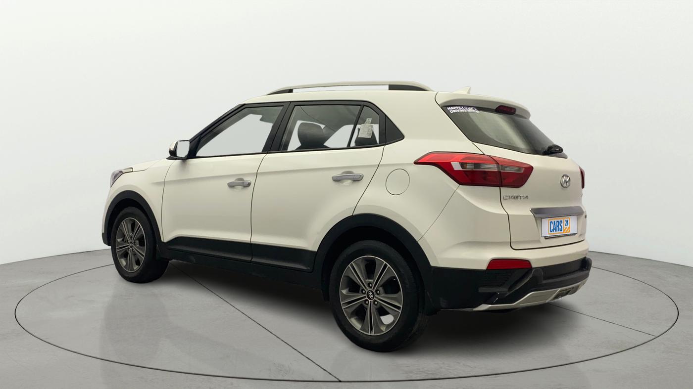 2016 Hyundai Creta SX PLUS AT 1.6 PETROL, Petrol, Automatic, 92,748 km, Left Back Diagonal