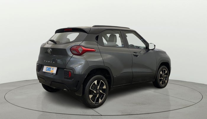 2022 Tata PUNCH CREATIVE AMT 1.2 RTN DUAL TONE, Petrol, Automatic, 50,285 km, Right Back Diagonal