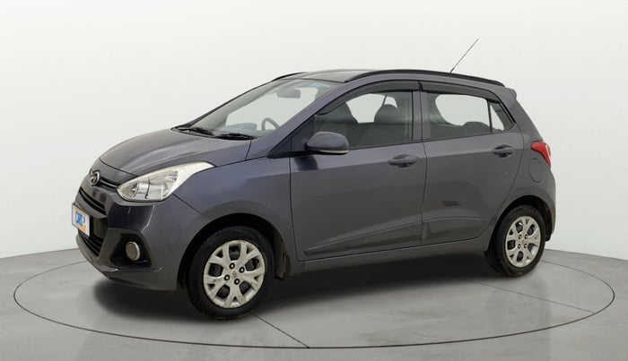 2016 Hyundai Grand i10 SPORTZ 1.2 KAPPA VTVT, Petrol, Manual, 1,36,544 km, Left Front Diagonal