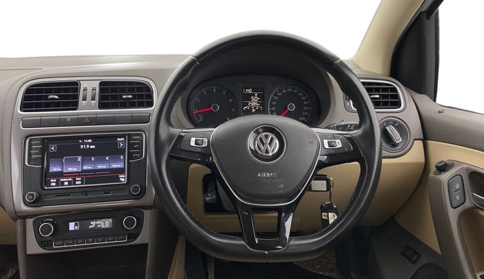 2019 Volkswagen Vento HIGHLINE 1.6 MPI, Petrol, Manual, 24,281 km, Steering Wheel Close Up