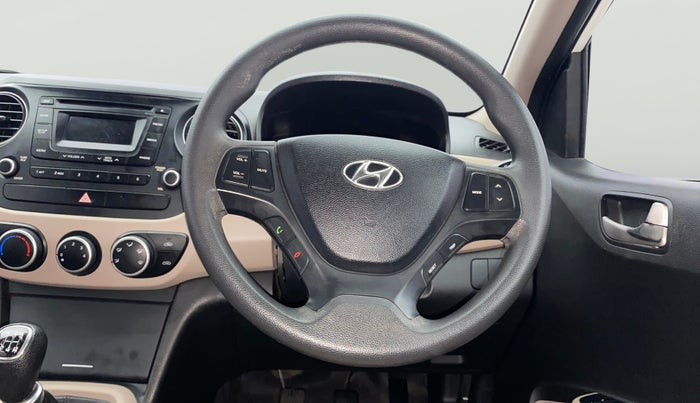 2015 Hyundai Xcent S 1.2, Petrol, Manual, 66,939 km, Steering Wheel Close Up