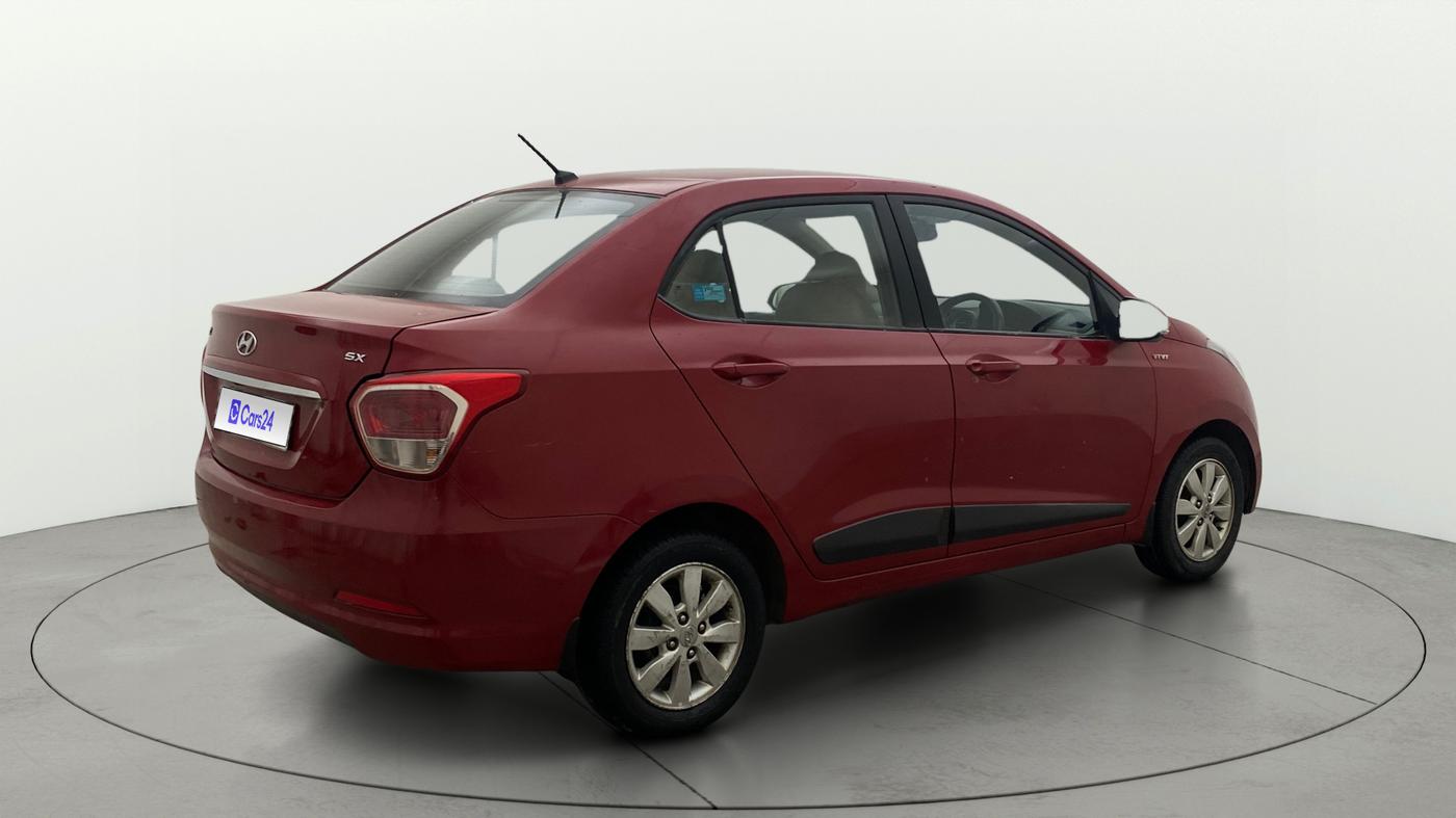 2016 Hyundai Xcent SX 1.2, Petrol, Manual, 96,117 km, Right Back Diagonal