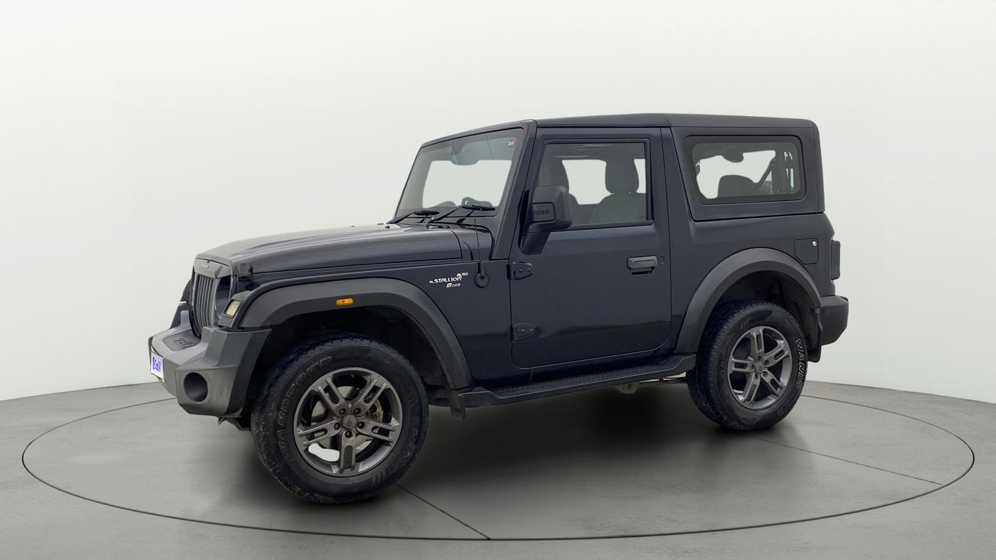 2021 Mahindra Thar LX PETROL HT 4WD AT, Petrol, Automatic, 19,791 km, Left Front Diagonal