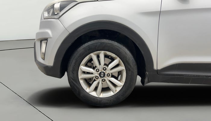 2016 Hyundai Creta SX PLUS 1.6 PETROL, CNG, Manual, 93,797 km, Left Front Wheel