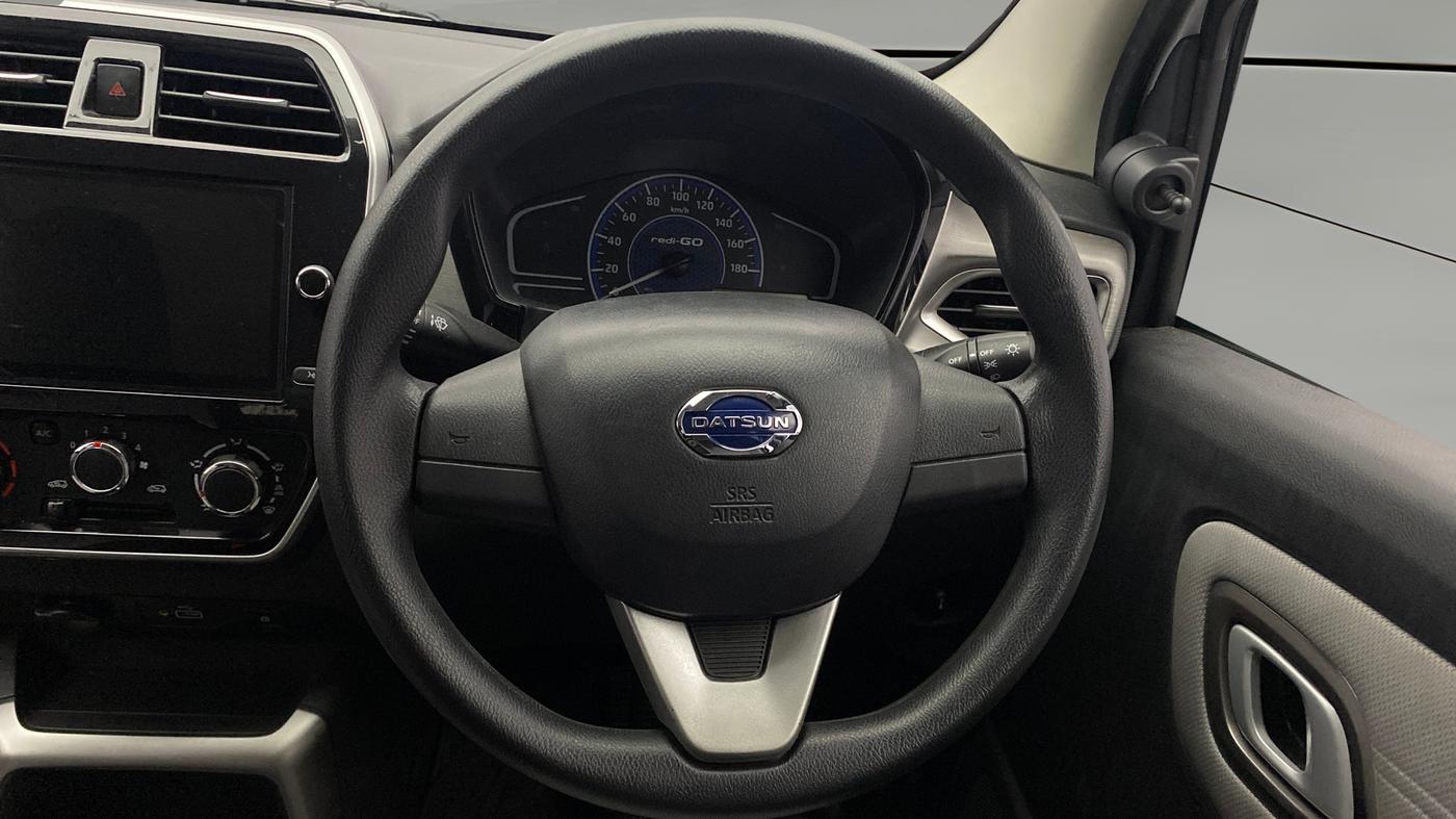 2020 Datsun Redi Go T(O) 1.0 AMT, Petrol, Automatic, 31,745 km, Steering Wheel Close Up