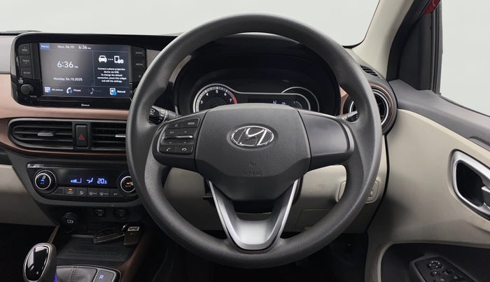2020 Hyundai AURA SX PLUS 1.2 AMT, Petrol, Automatic, 16,756 km, Steering Wheel Close Up