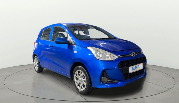 2017 Hyundai Grand i10 SPORTZ 1.2 KAPPA VTVT, Petrol, Manual, 54,380 km, Right Front Diagonal