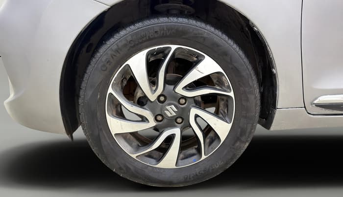 2019 Maruti Baleno ZETA CVT PETROL 1.2, Petrol, Automatic, 92,759 km, Left Front Wheel