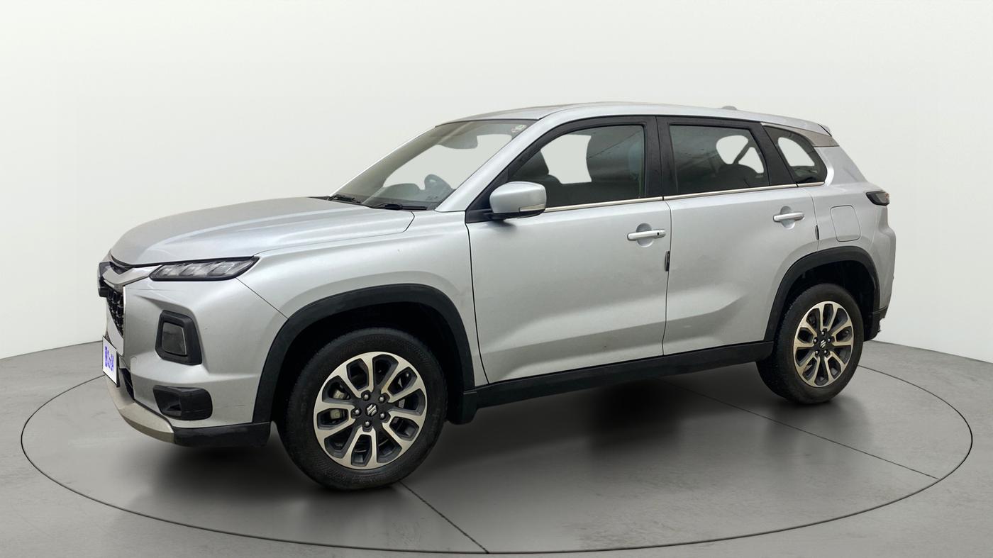 2024 Maruti Grand Vitara ZETA SMART HYBRID, Petrol, Manual, 13,786 km, Left Front Diagonal