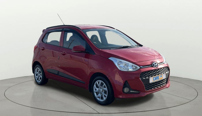 2019 Hyundai Grand i10 SPORTZ 1.2 KAPPA VTVT, Petrol, Manual, 42,988 km, Right Front Diagonal