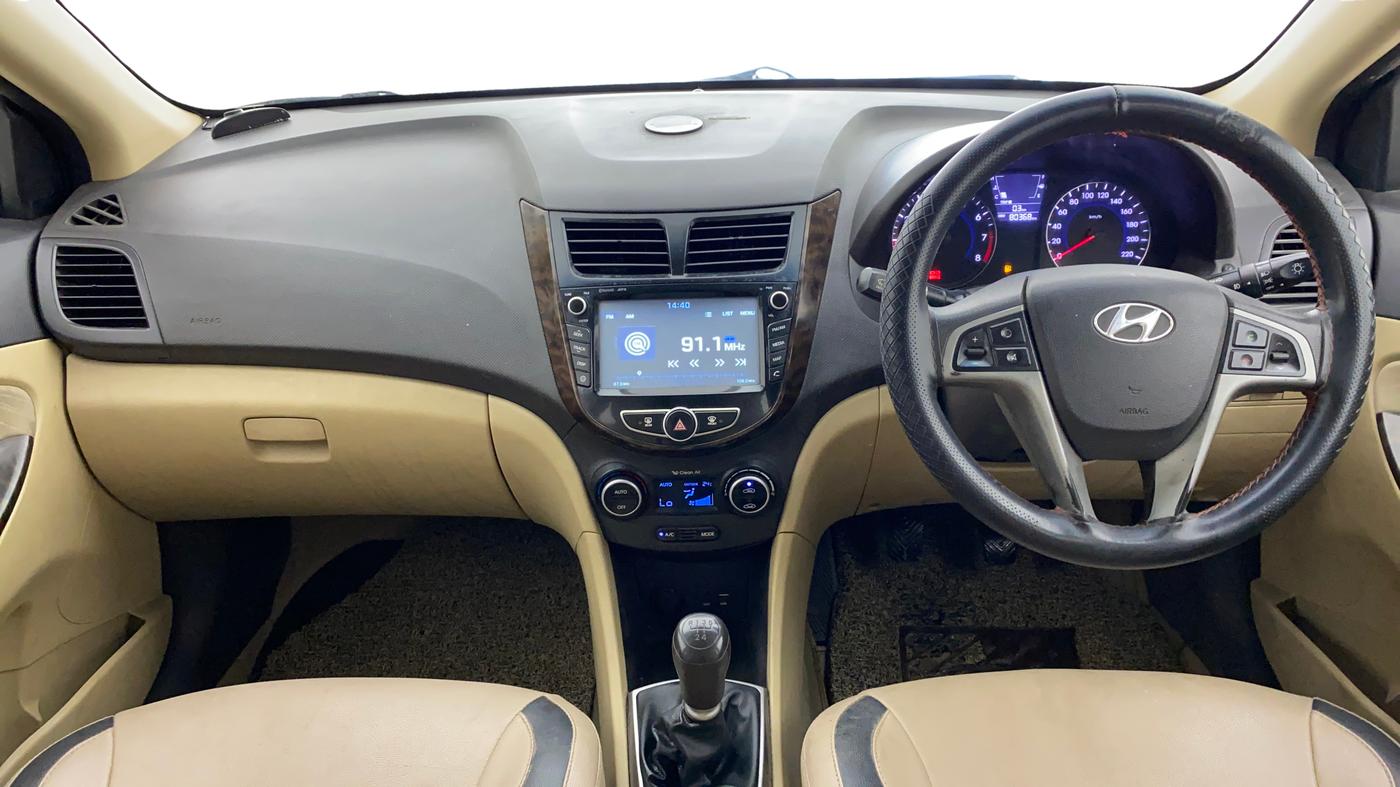 2016 Hyundai Verna 1.6 VTVT SX, CNG, Manual, 80,368 km, Dashboard
