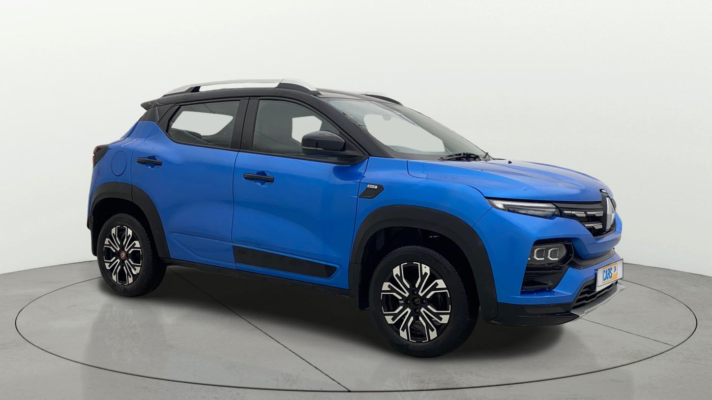 2023 Renault Kiger RXZ TURBO CVT DUAL TONE, Petrol, Automatic, 8,949 km, Right Front Diagonal