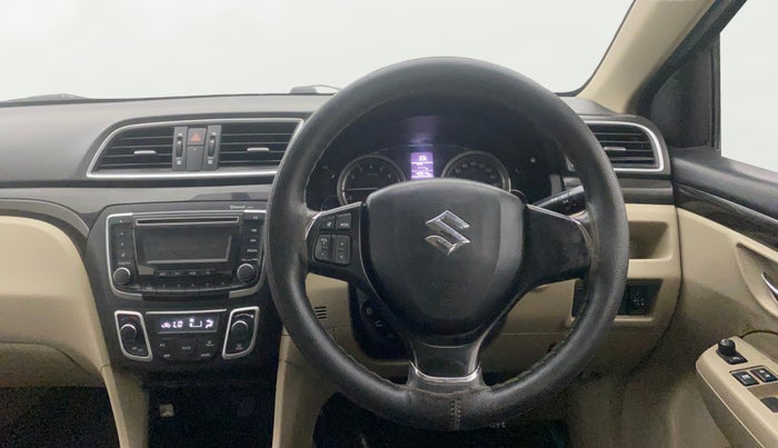 2015 Maruti Ciaz ZXI, Petrol, Manual, 49,901 km, Steering Wheel Close Up