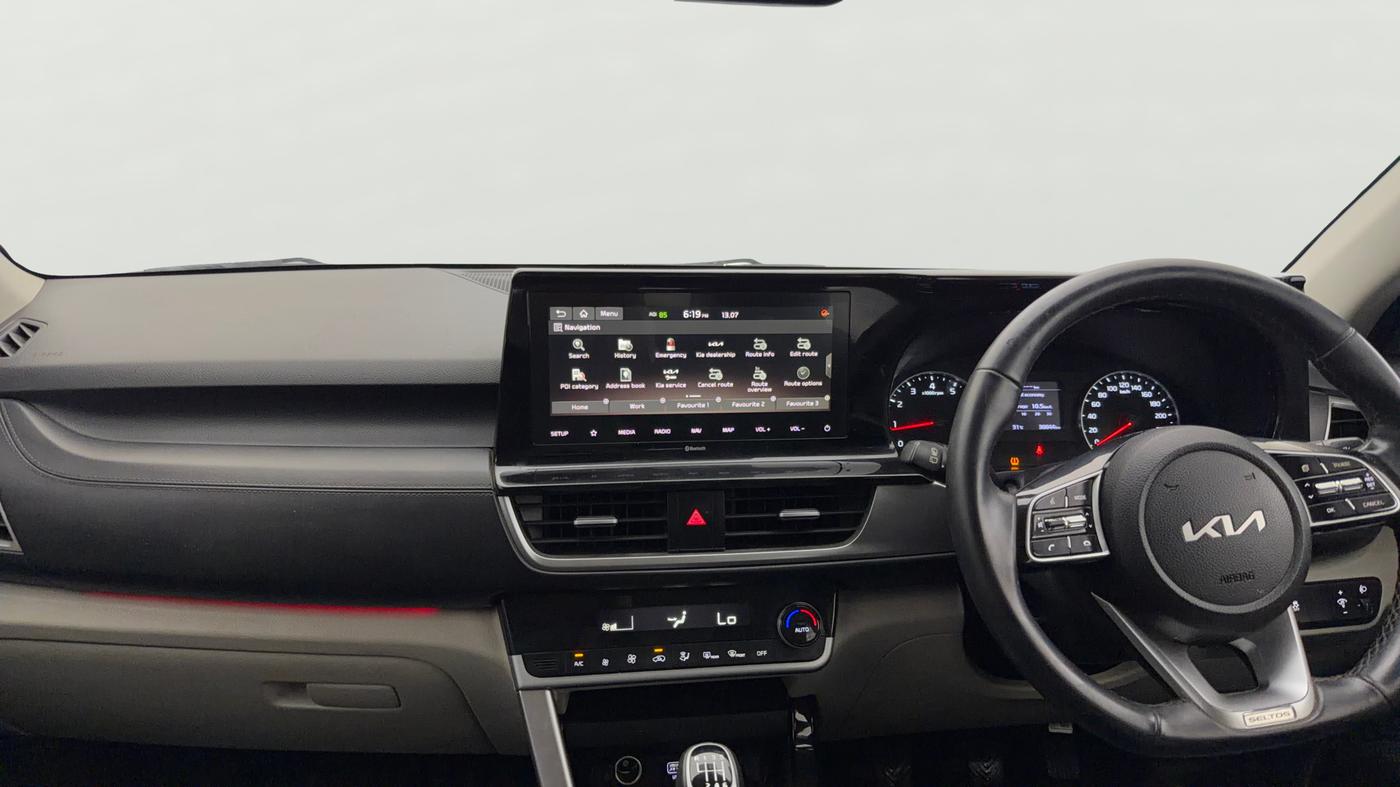 2022 KIA SELTOS HTX PETROL 1.5, Petrol, Manual, 38,834 km, Air Conditioner