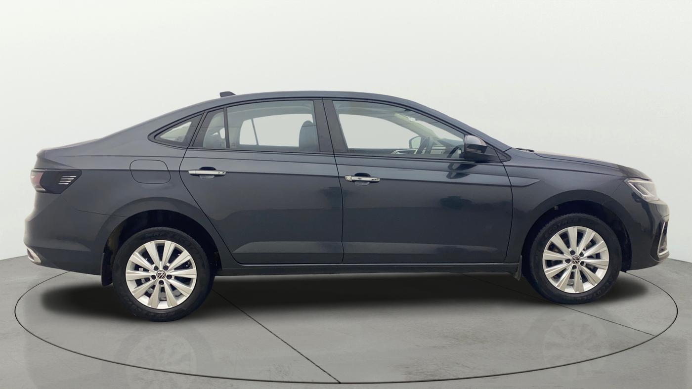 2024 Volkswagen VIRTUS HIGHLINE TSI 1.0 AT, Petrol, Automatic, 15,985 km, Right Side View