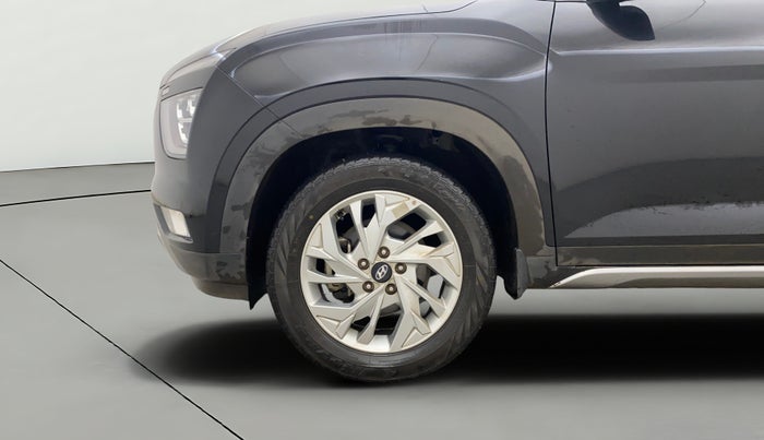 2022 Hyundai Creta SX IVT 1.5 PETROL, Petrol, Automatic, 14,875 km, Left Front Wheel