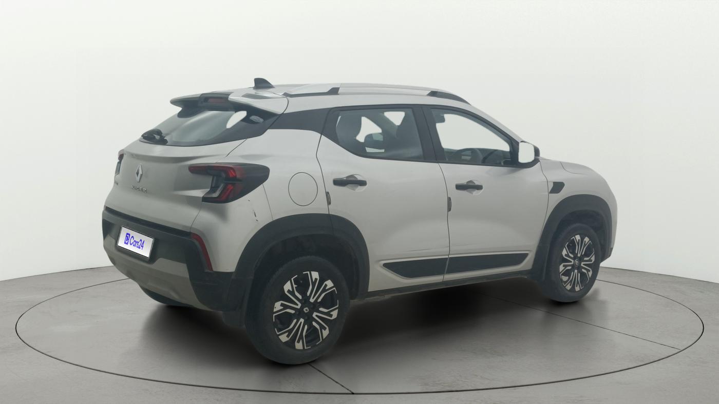 2023 Renault Kiger RXT (O) AMT, Petrol, Automatic, 10,002 km, Right Back Diagonal