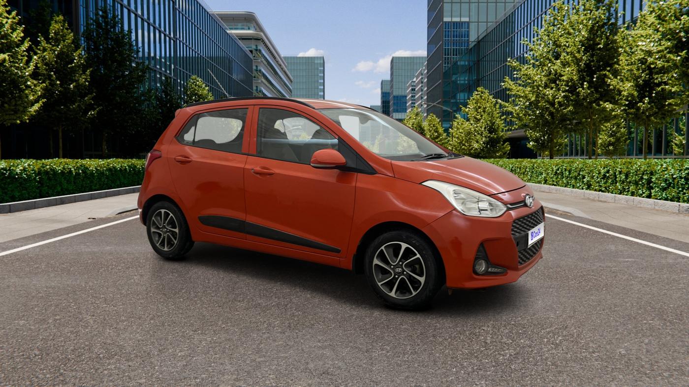 2017 Hyundai Grand i10 SPORTZ (O) AT 1.2 KAPPA VTVT, CNG, Automatic, 1,21,820 km, Right Front Diagonal