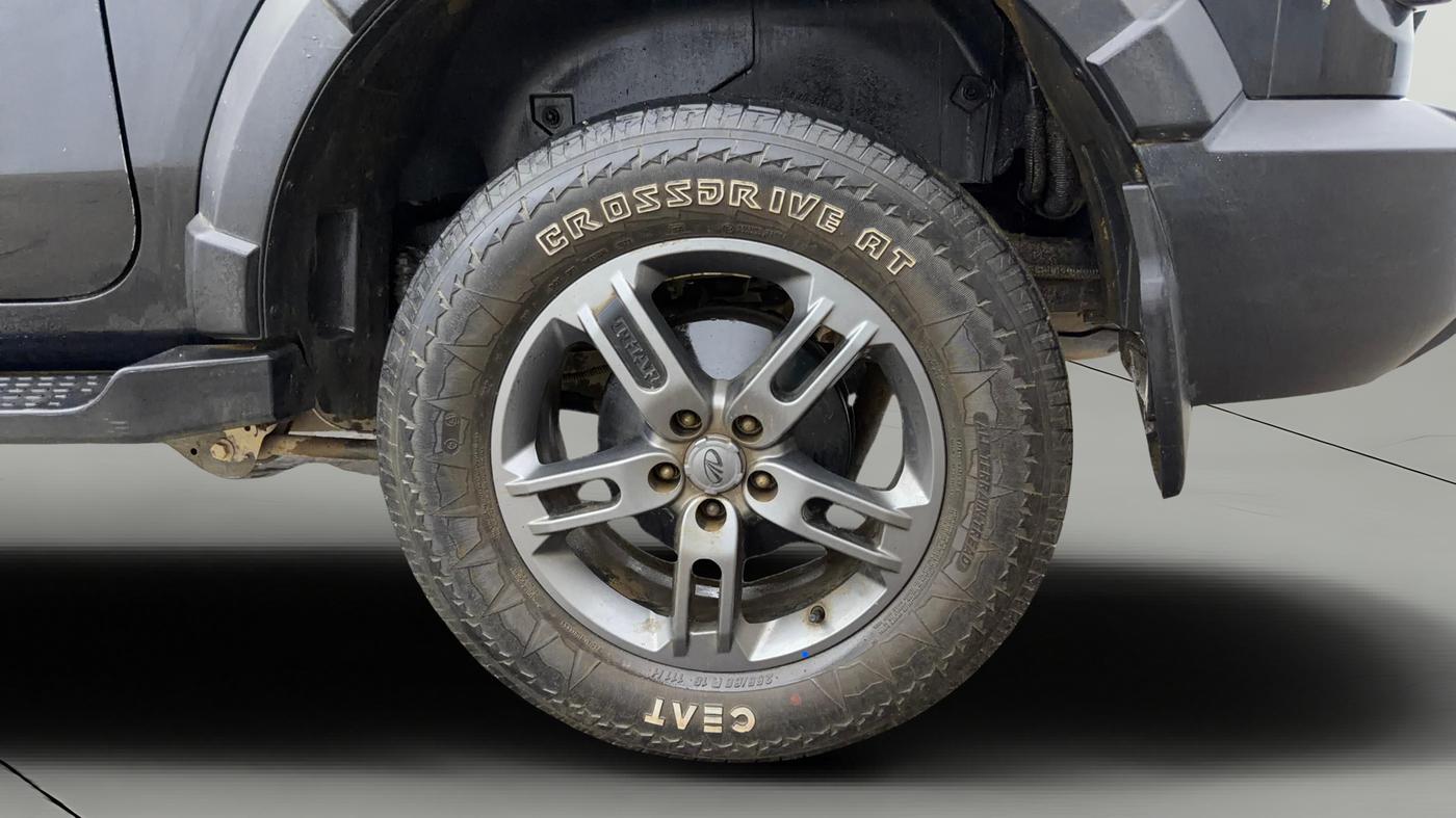 2022 Mahindra Thar LX HARD TOP 4WD MT, Diesel, Manual, 43,076 km, Left Rear Wheel
