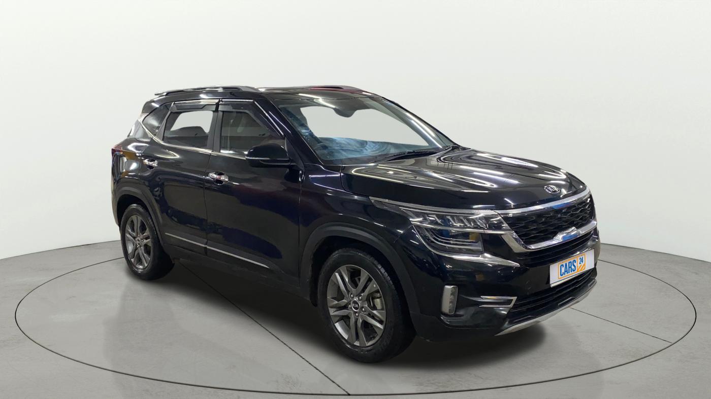 2020 KIA SELTOS HTX 1.5 PETROL, Petrol, Manual, 26,053 km, Right Front Diagonal