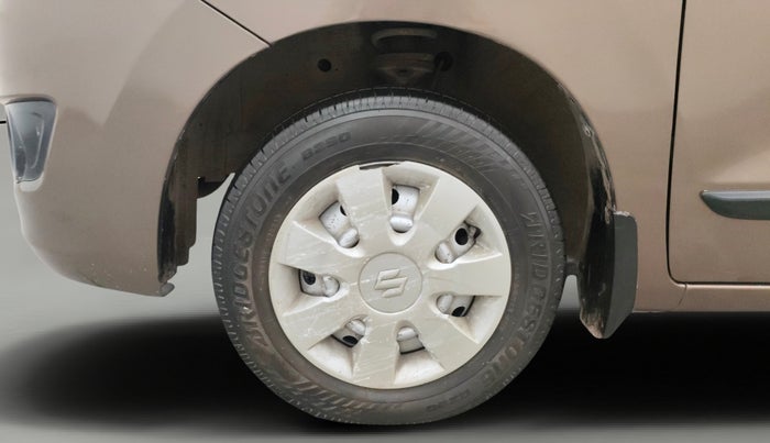 2014 Maruti Wagon R 1.0 LXI, Petrol, Manual, 51,625 km, Left Front Wheel