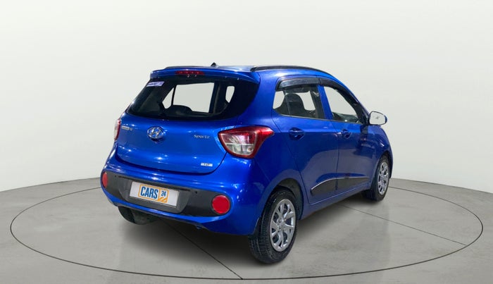 2017 Hyundai Grand i10 SPORTZ (O) 1.2 KAPPA VTVT, Petrol, Manual, 38,898 km, Right Back Diagonal