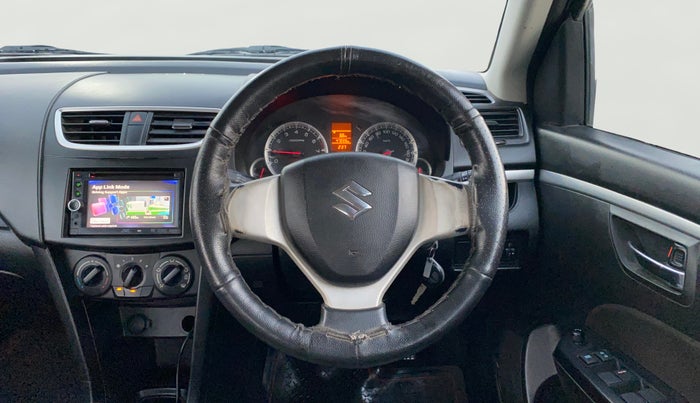 2013 Maruti Swift VXI, Petrol, Manual, 47,030 km, Steering Wheel Close Up