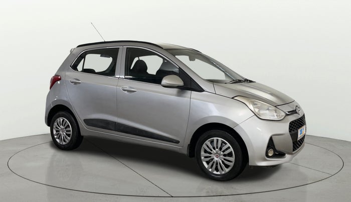 2015 Hyundai Grand i10 SPORTZ 1.2 KAPPA VTVT, Petrol, Manual, 37,696 km, Right Front Diagonal