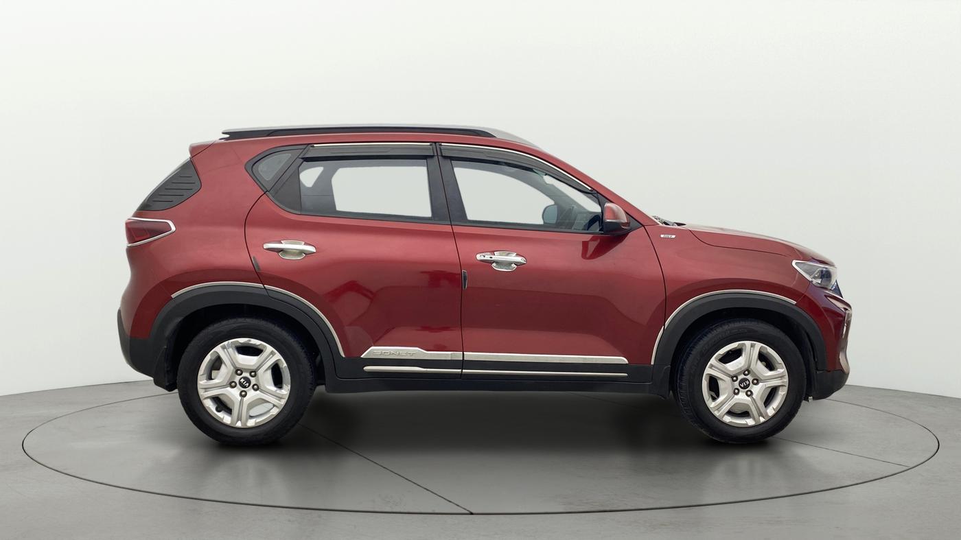 2021 KIA SONET HTX 1.0 IMT, Petrol, Manual, 95,441 km, Right Side View