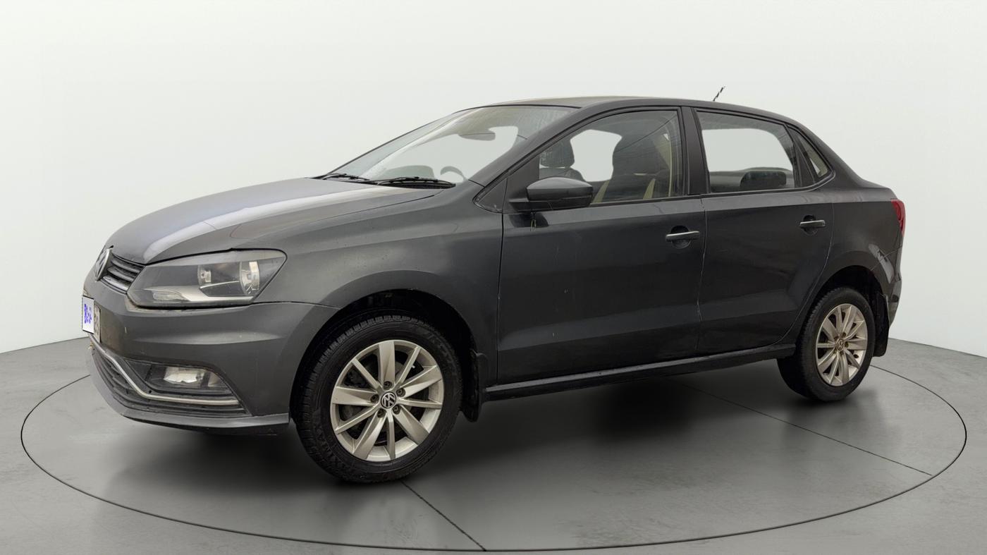 2017 Volkswagen Ameo HIGHLINE1.2L PLUS 16 ALLOY, Petrol, Manual, 82,189 km, Left Front Diagonal