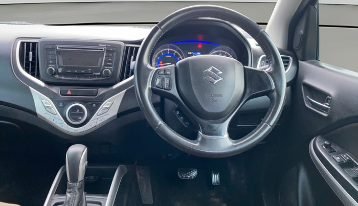 2018 Maruti Baleno ZETA CVT PETROL 1.2, Petrol, Automatic, 56,947 km, Steering Wheel Close Up