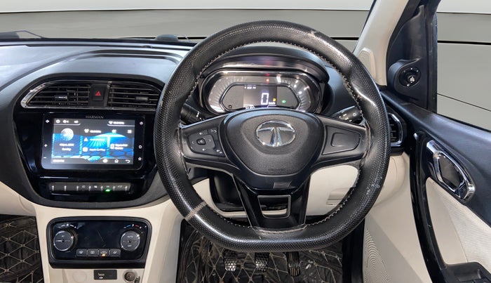 2022 Tata TIGOR XZ PLUS CNG, CNG, Manual, 53,188 km, Steering Wheel Close Up