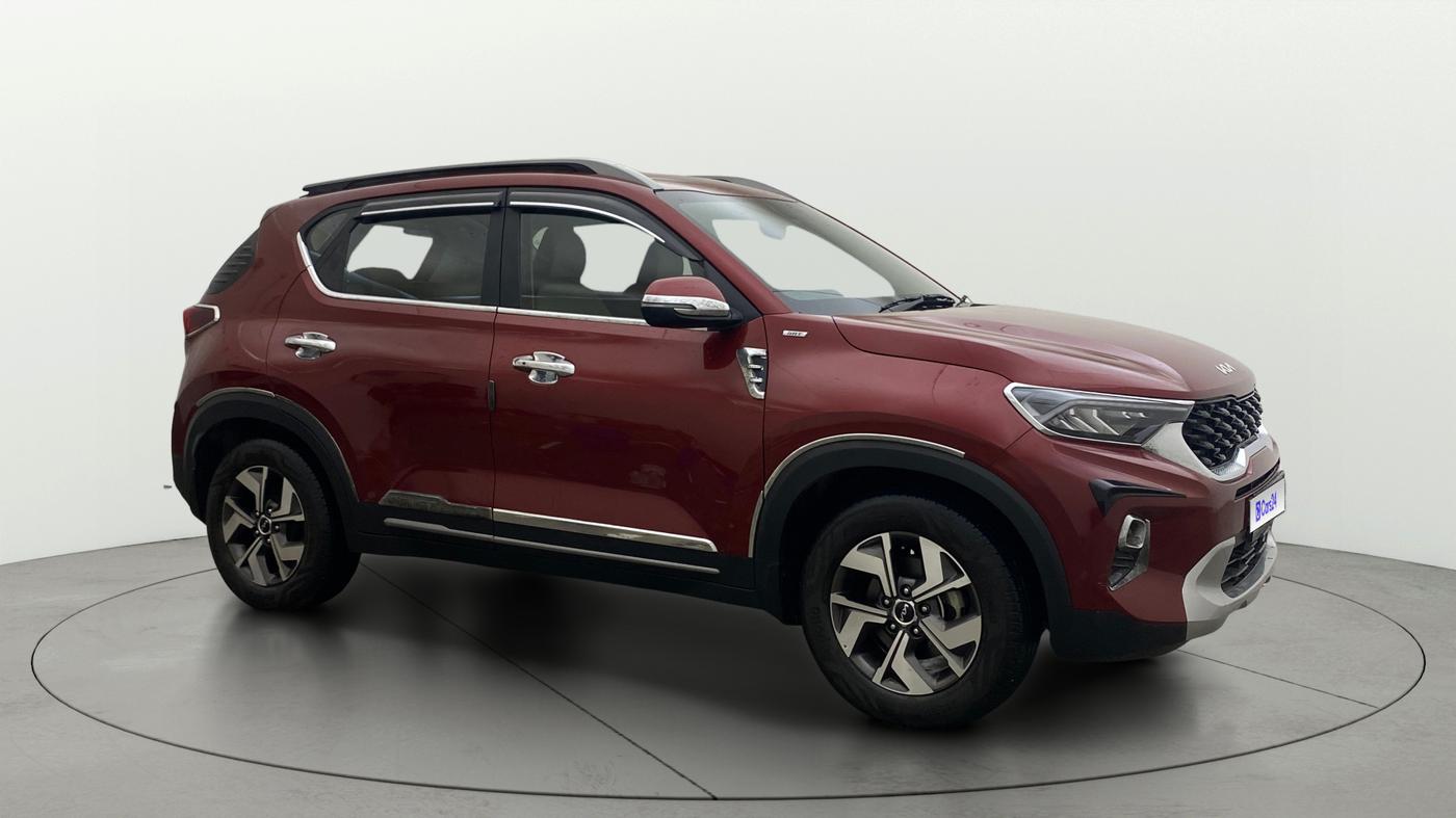 2022 KIA SONET HTX 1.0 IMT, Petrol, Manual, 29,762 km, Right Front Diagonal