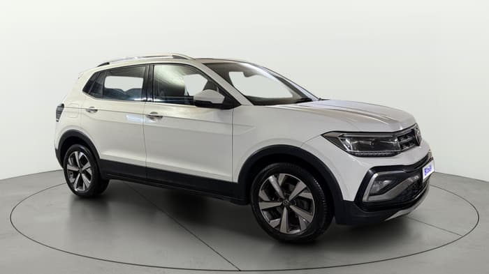 2022 Volkswagen TAIGUN TOPLINE 1.0 TSI MT, Petrol, Manual, 95,788 km, Right Front Diagonal