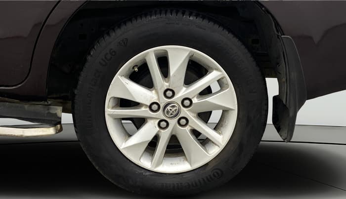 2017 Toyota Innova Crysta 2.4 VX 7 STR, Diesel, Manual, 64,312 km, Left Rear Wheel