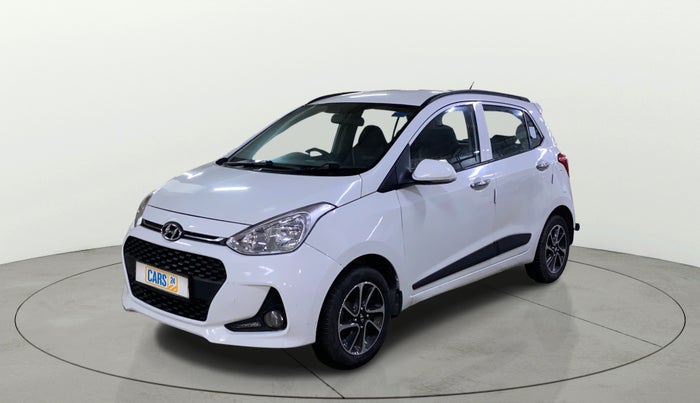 2018 Hyundai Grand i10 ASTA 1.2 KAPPA VTVT, Petrol, Manual, 50,377 km, Left Front Diagonal