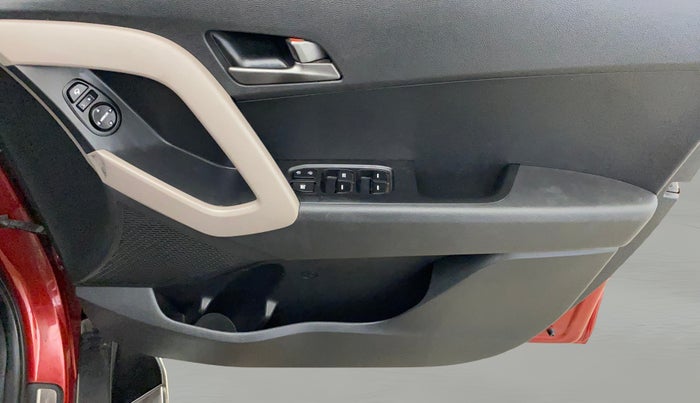 2018 Hyundai Creta SX PLUS AT 1.6 PETROL, Petrol, Automatic, 77,814 km, Driver Side Door Panels Control